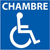 Chambre à mobilité réduite Chambre à mobilité réduite